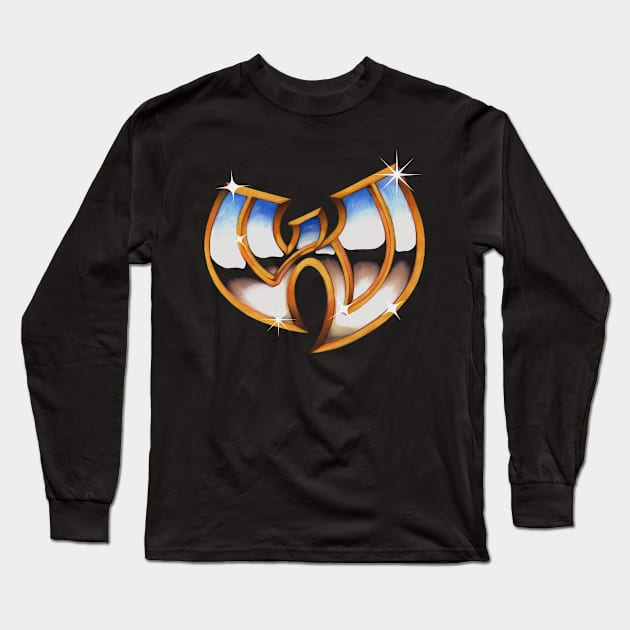 WU WRESTLING FEDERATION Long Sleeve T-Shirt by joeyjamesartworx